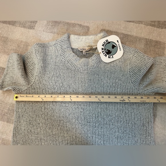 Toad&Co Women’s Wiggins Sweater Dress Almond NWT (Size L) - Picture 8 of 8
